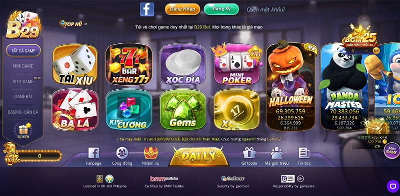 B29.Win - Cổng Game Quốc Tế