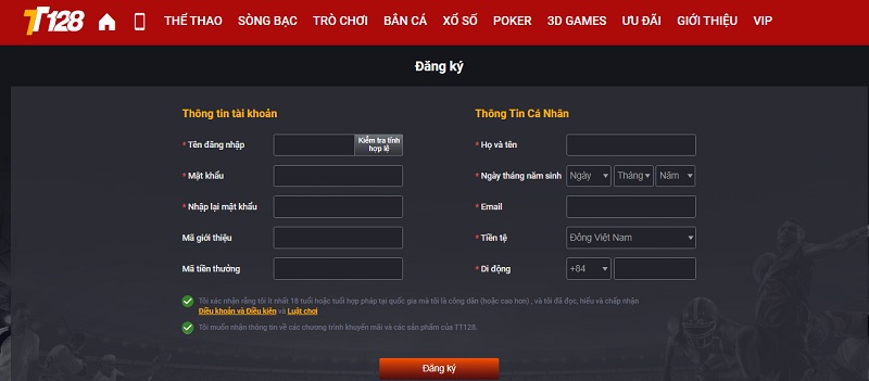 Hướng dẫn đăng ký nhận khuyến mãi TT128 cực đơn giản