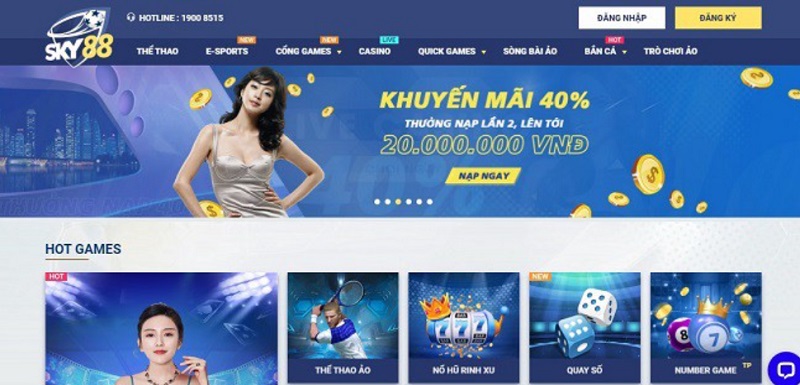 Bắn cá Sky88 là một trong những tựa game hàng đầu của cổng game Sky88