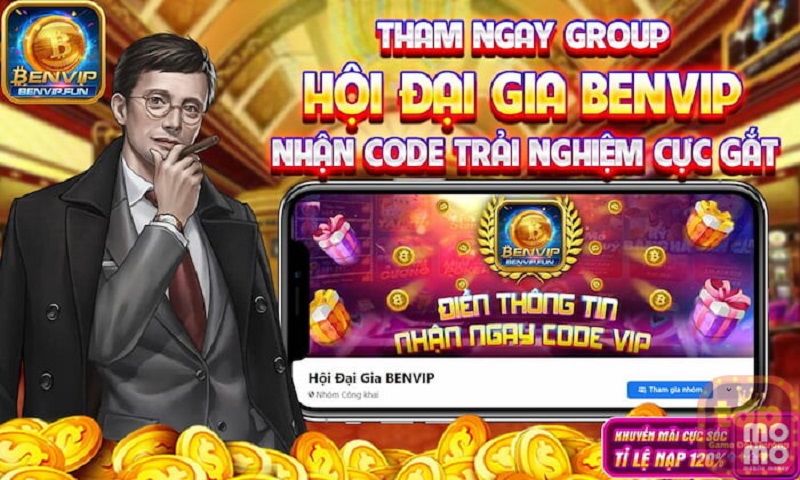 Nhập hội ngay nhận liền tay giftcode Benvip Club cực xịn sò