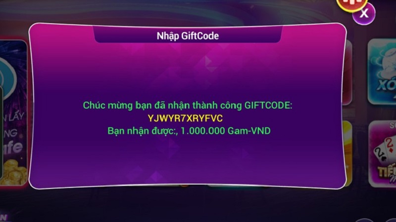 Sự kiện tặng Giftcode G365 Club trị giá 50k dành cho tân thủ