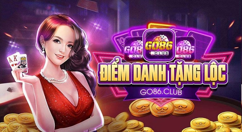 Tham gia điểm danh nhận ngay Giftcode Go86 trị giá 50k