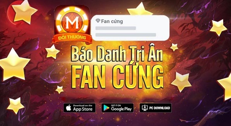 Sự kiện báo danh nhận Giftcode Megawin cực hấp dẫn