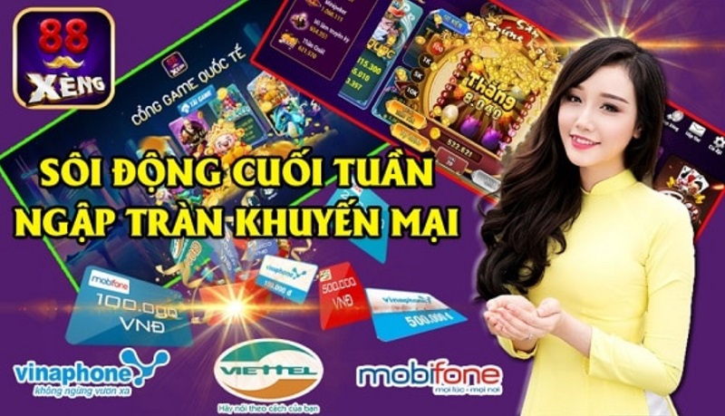 Sự kiện tặng Giftcode Xeng88 dành riêng cho game thủ của cổng game Xeng88