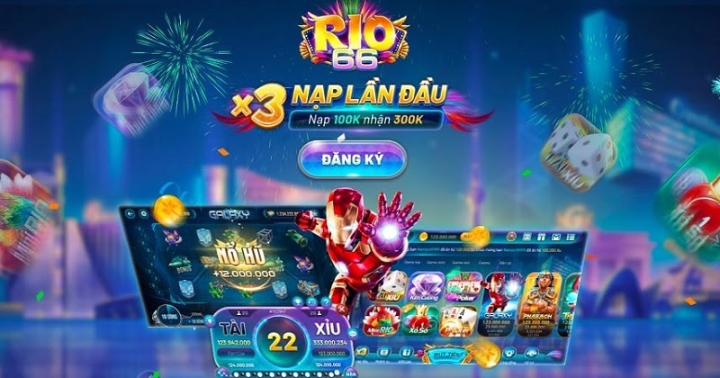 Đến với Rio66 ngay để tận hưởng phúc lợi người chơi cực hấp dẫn