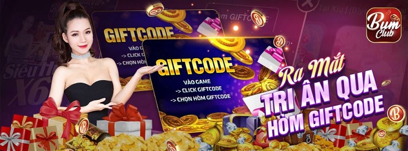 Các sự kiện hàng tháng tặng giftcode Bum88 Club có giá trị cực lớn