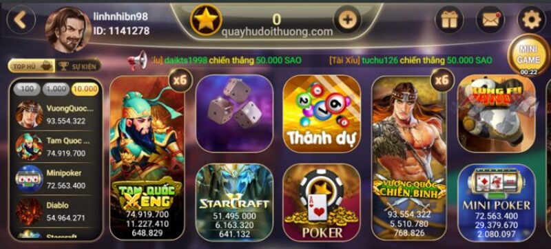 Chơi game nhận Giftcode saoclub