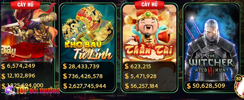 Slot game đổi thưởng với đặc tính đơn giản, dễ chơi