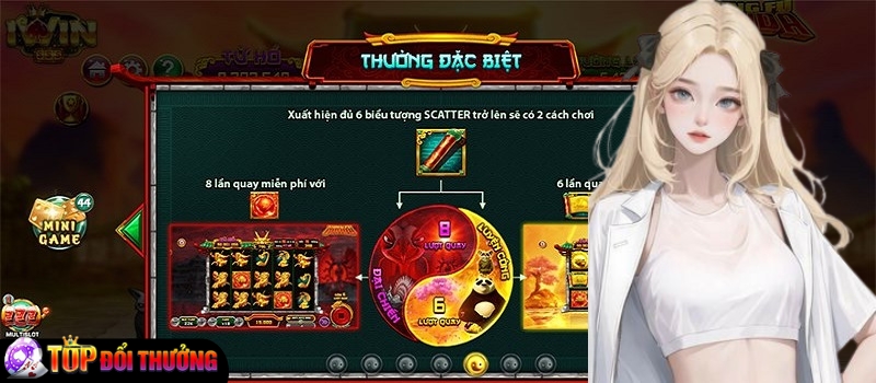 Hướng dẫn từng bước chơi game Kung Fu Panda Iwin Club